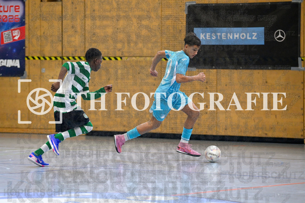 GER, Begegnung, Fussball, U14 Hallenturnier, PS-Immo-Cup 2026, 18.01.2026 | TH Fotografie