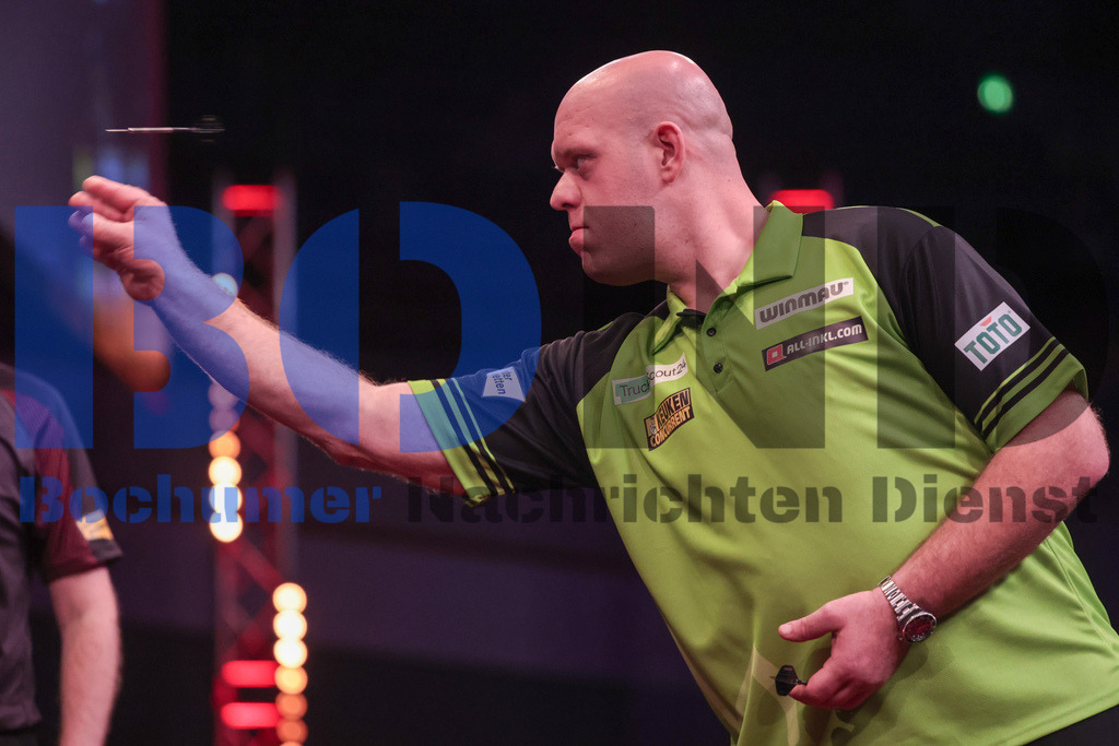  28.10.2023 - 
 | Sebastian Sendlak / Bochumer Nachrichtendienst (BOND) - PDC European Darts Championship: Achtelfinale - Realisiert mit Pictrs.com