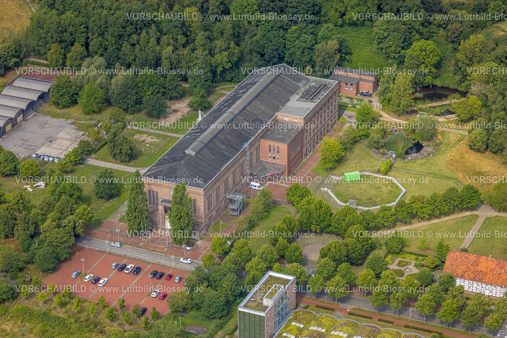 Hamm250700505Heessen | Luftbild, Alfred-Fischer-Halle der ehemaligen Zeche Sachsen Schachtanlage 1/2/5, Stadtbezirk Heessen, Hamm, Ruhrgebiet, Nordrhein-Westfalen, Deutschland
