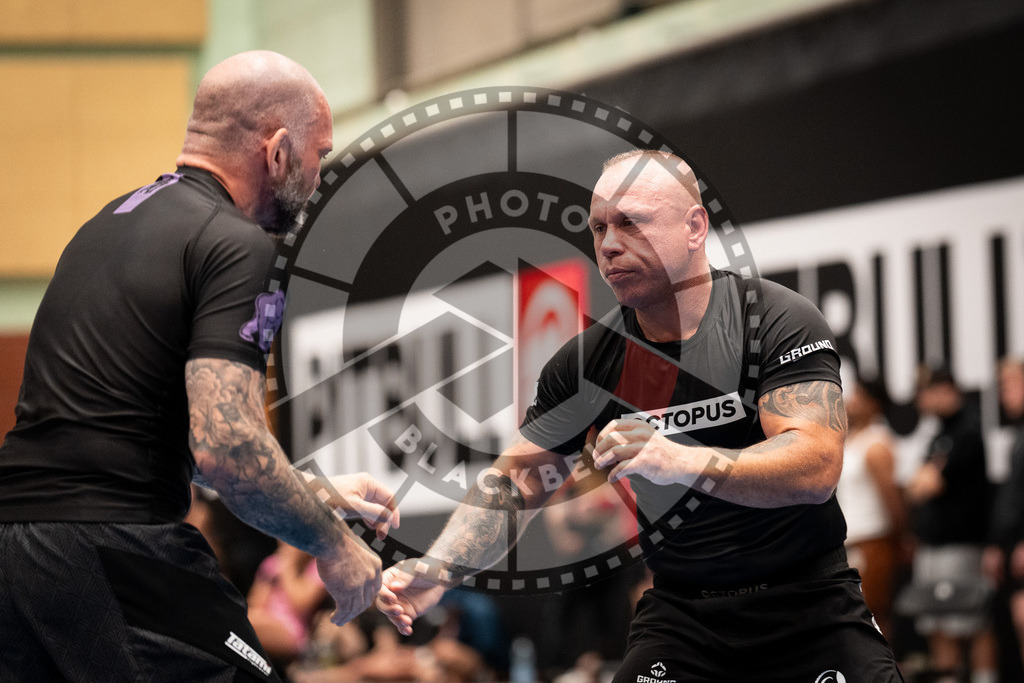 20250906PBB3016 | Fighters compete during the ADCC European Trials  competition in Warsaw, Poland, on September 6, 2025.