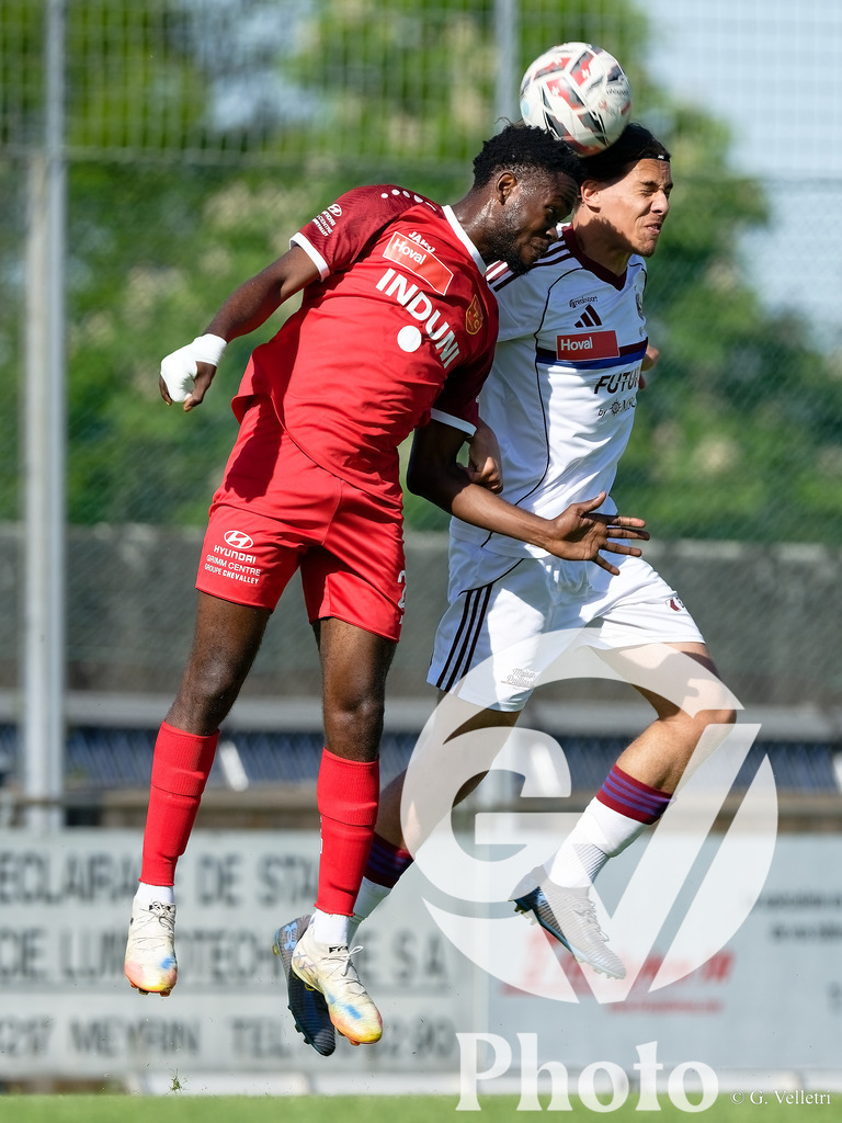 Lancy FC  v Servette FC M-21  - 1ere ligue Classic  | Geneva, Switzerland - April 25 : during the 1ere ligue Classic  match between Lancy FC  and Servette FC M-21  at Stade de Marignac on April 25 , 2026 in Geneva, Switzerland.