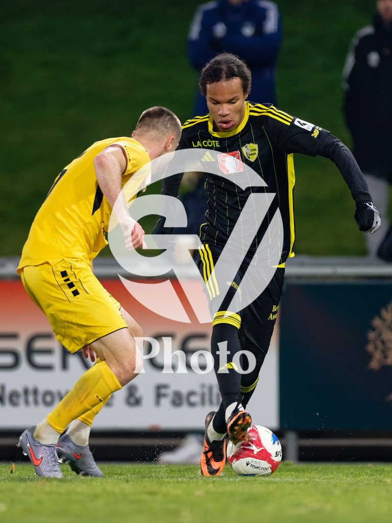 Coupe Suisse - 1/8 de finale - FC Stade Nyonnais v Neuchatel Xamax |  during the Coupe Suisse - 1/8 de finale match between FC Stade Nyonnais and Neuchatel Xamax at Centre sportif de Colovray in Nyon, Switzerland