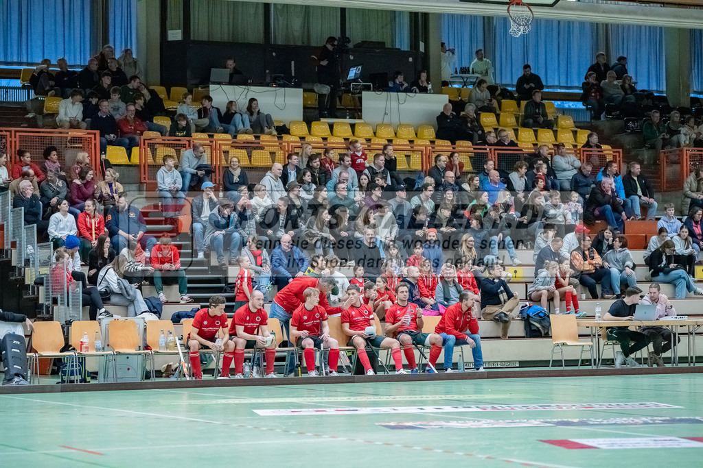 HK_20231216_107391 | 1. Bundesliga Herren  Crefelder HTC - Blau Weiß Köln am 16.12.2023 Sporthalle Glockenspitz, Krefeld ,