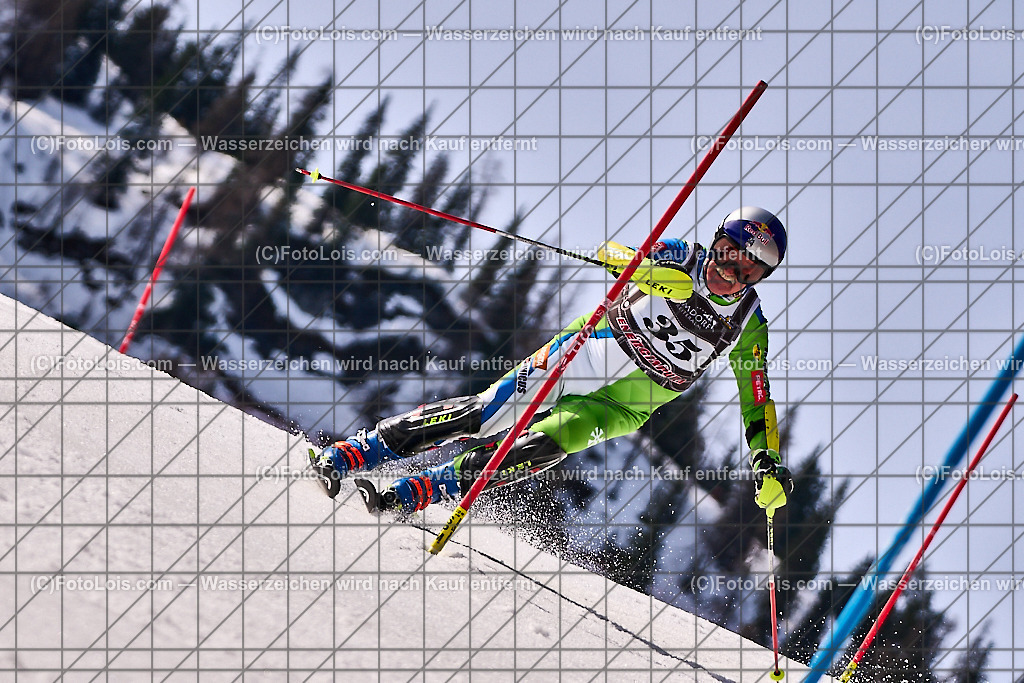 ALP1234_FIS MASTERS WC-Finale_SL_B-Herrn_Strehovec Franc | (C)FotoLois.com, Alois Spandl. FIS MASTERS WorldCup-Finale 2024, Reiteralm (Steiermark, AUT), SLALOM auf der Muldenliftpiste, Sa 6. April 2024.