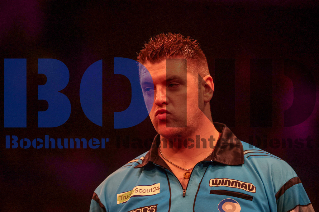  28.10.2023 - 
 | Sebastian Sendlak / Bochumer Nachrichtendienst (BOND) - PDC European Darts Championship: Achtelfinale - Realisiert mit Pictrs.com
