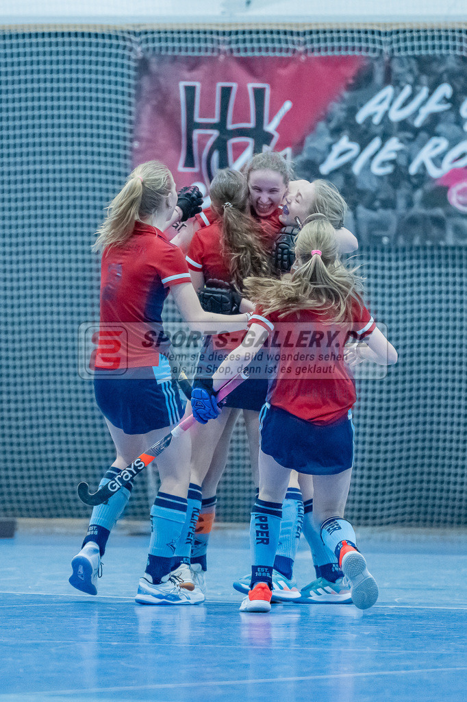 HK_20240303_109224 | Spiel um Platz 3 Deutsche Meisterschaft WU16 am 3.3.2024 Halle DHC, Düsseldorf ,