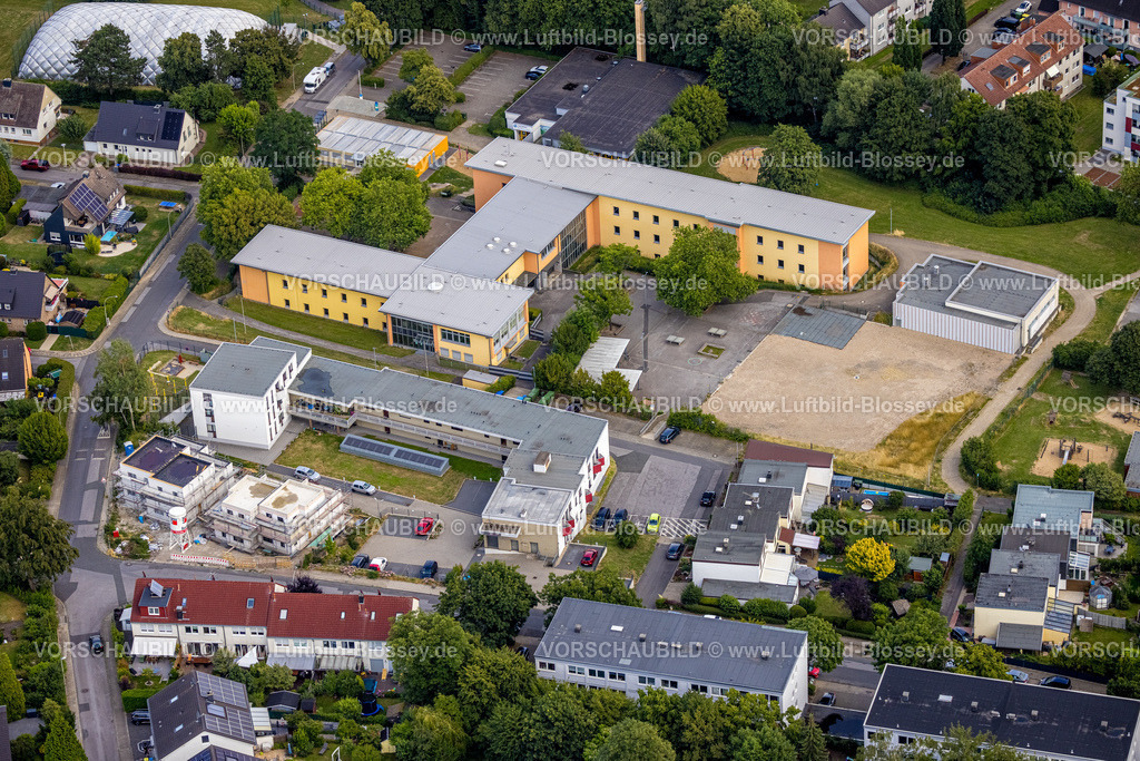 Witten230701660 | Luftbild, Vormholzer Grundschule, Baustelle, Vormholz, Witten, Ruhrgebiet, Nordrhein-Westfalen, Deutschland