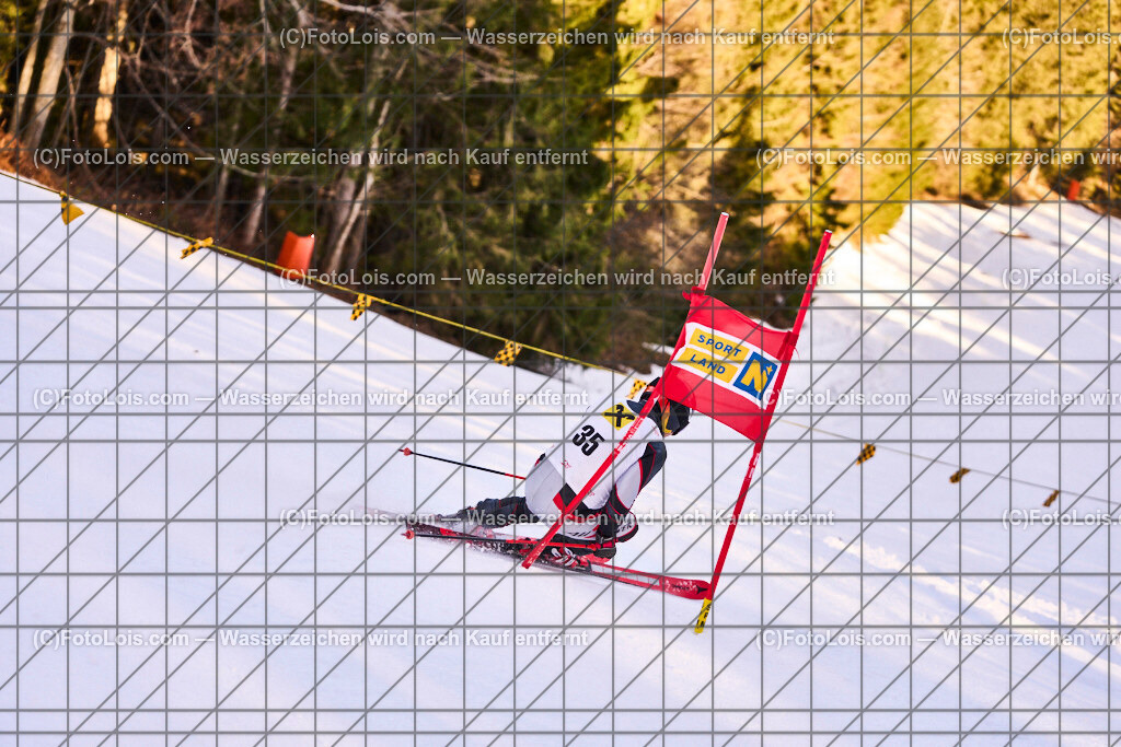 ALP0590_MastersCup-RTL-I_LKHF_Leonhartsberger Markus | NÖ Raiffeisen MastersCup, Jugend - Damen - Herren, Riesentorlauf-Rennen 1 auf der Fuchswaldpiste, durchführender Verein: Schiklub Lackenhof, So 9. Februar 2025.