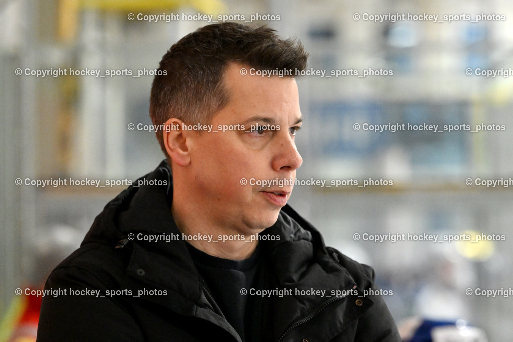 ESC Sparkasse STEINDORF vs. UECR Huben | Headcoach ESC Steindorf Mayer Michael, ESC Sparkasse STEINDORF vs. UECR Huben, ESC Sparkasse STEINDORF vs. UECR Huben am 30.01.2026 in Steindorf (Ossiachersee Halle), Austria, (Photo by Bernd Stefan)