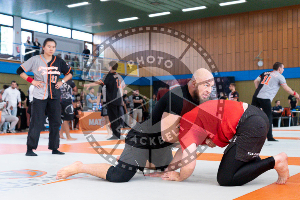 20240915PBB4026 | Athletes compete during the Grappling Industries’ grappling and Brazilian jiu-jitsu competition in Berlin, on September 15, 2024.