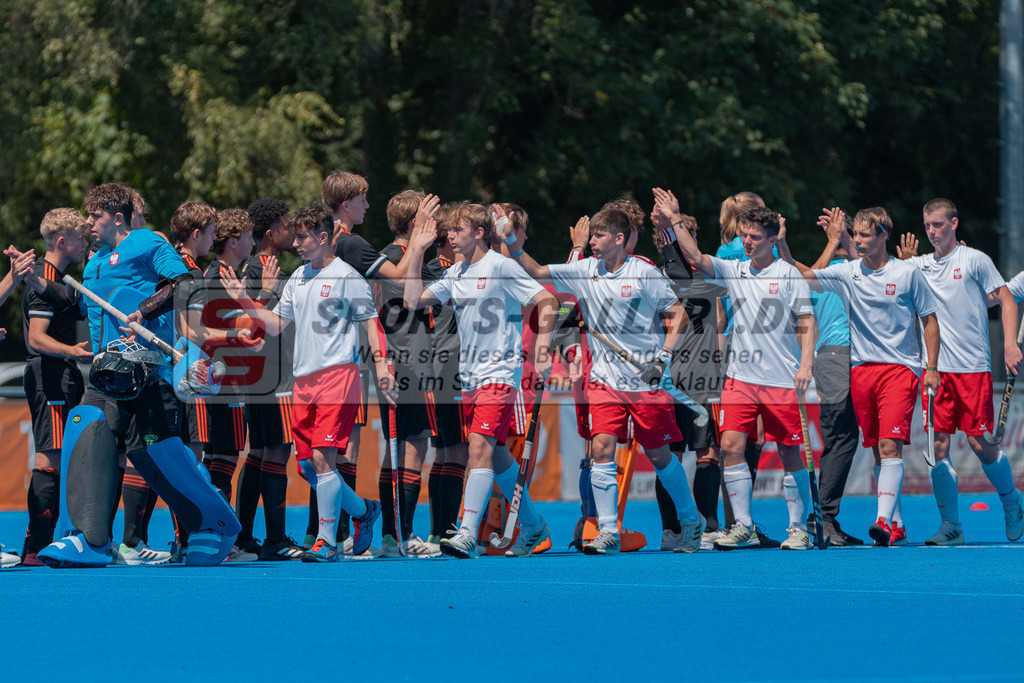 HK_20230710_100496 | Euro Hockey MU18 Netherland - Poland Championship Girls &amp; Boys am 10.7.2023 CHTC , Krefeld ,