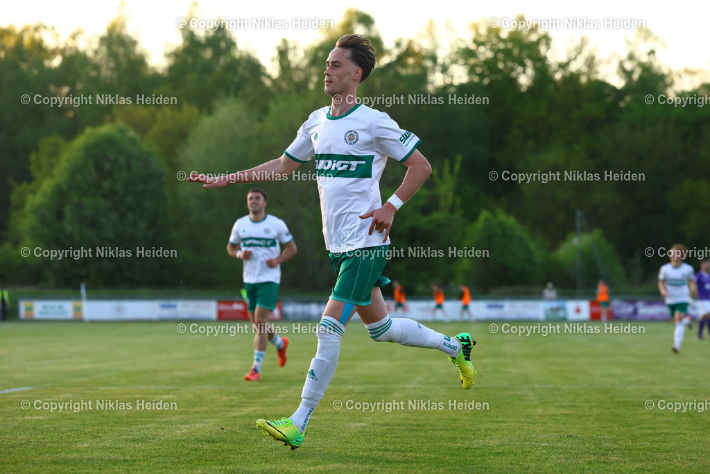 NH_PSVUnionNeumünster_VfRNeumünster_KreispokalKFVHolstein_30042025 | #11 Jesper Tiedemann (PSV Union Neumünster) bejubelt seinen Treffer zum 4:2.Fußball I Herren I Kreispokal KFV Holstein I Saison 2024-2025 I Halbfinale I PSV Union Neumünster - VfR Neumünster I 30.04.2025 I Sportplatz Stettiner Straße