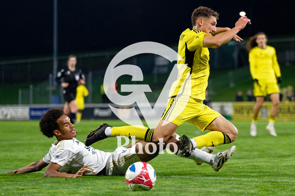 dieci Challenge League - FC Stade Nyonnais v Etoile Carouge FC |  during the dieci Challenge League match between FC Stade Nyonnais and Etoile Carouge FC at Centre sportif de Colovray in Nyon, Switzerland