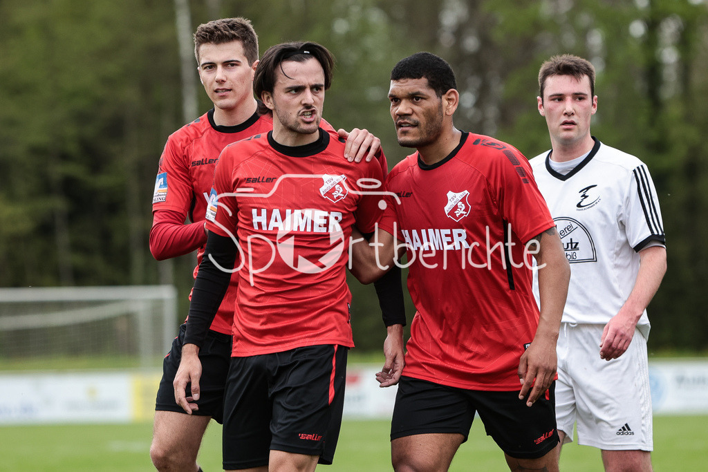 TSV Dinkelscherben - TSV Aindling | Rudelbildung zur Halbzeit