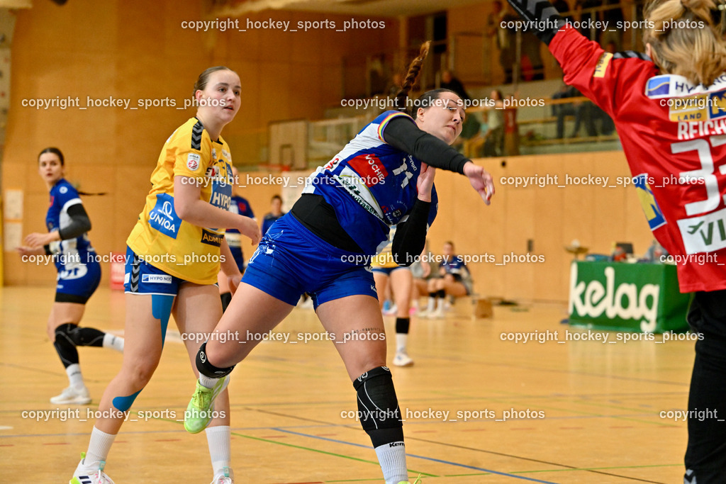 SC Ferlach Damen vs. Hypo Niederösterreich 18.11.2023 | #3 LEITNER Nora, #71 Voncina Luna