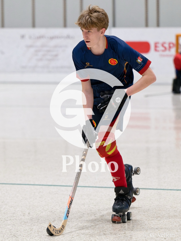 U17  - SC Thunerstern  v Geneve RHC A  |  during the U17  match between SC Thunerstern  and Geneve RHC A  at Centre sportif de la queue d'arve in Geneve, Switzerland