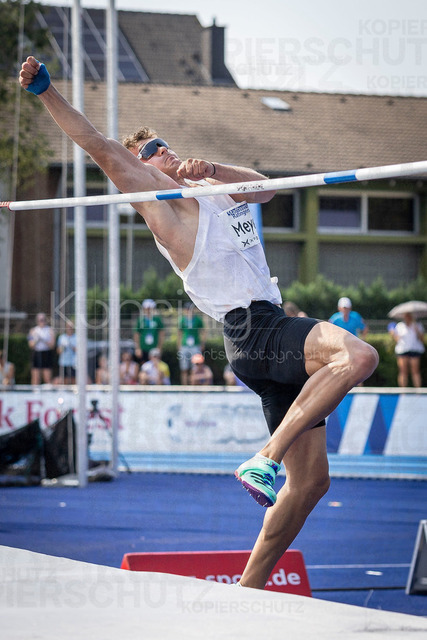 Multisport Event; Ratingen, 27.06.2026 | RATINGEN, GERMANY - JUNE 27, 2026 : Marcel Meyer (GER / Germany) during high jump competing during the Multisport Event at Stadion Ratingen on June 27, 2026 in Ratingen, Germany.
