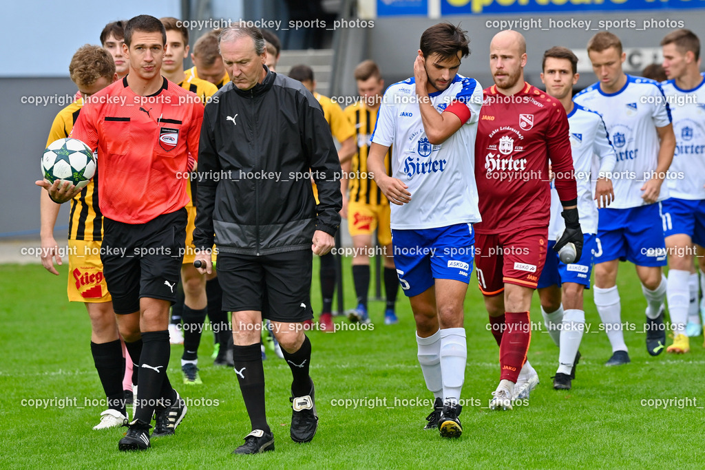 SK Treibach Juniors vs. SC Reichenau 17.9.2022 | Treffer Patrick, Pirker Fritz, Referees, #15 Samuel Tamegger, #21 Alexander Payer