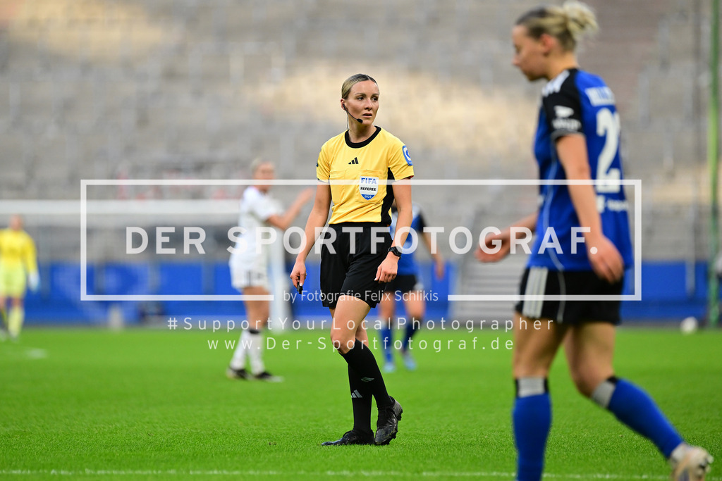 Fußball I Frauen I Saison 2025-2026 I Bundesliga I 8. Spieltag I Hamburger SV - Eintracht Frankfurt I 24356 | Der Sportfotograf. - Realisiert mit Pictrs.com