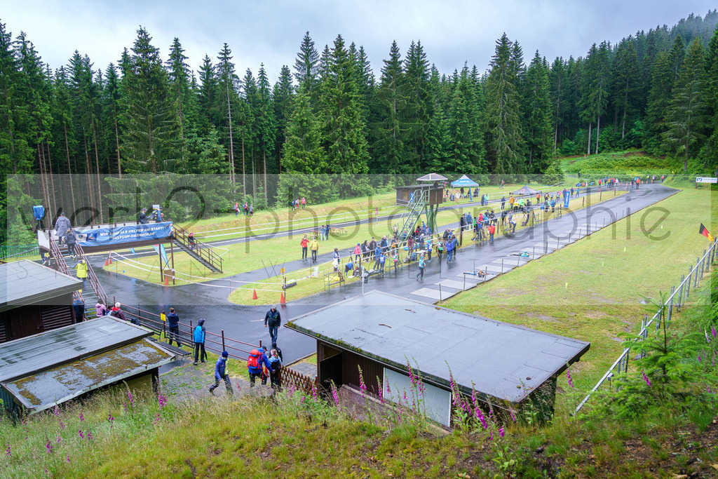 Hindernis-Cross Scheibe-Alsbach | Biathlonanlage "Am Rußtiegel" am 15. Juni 2024