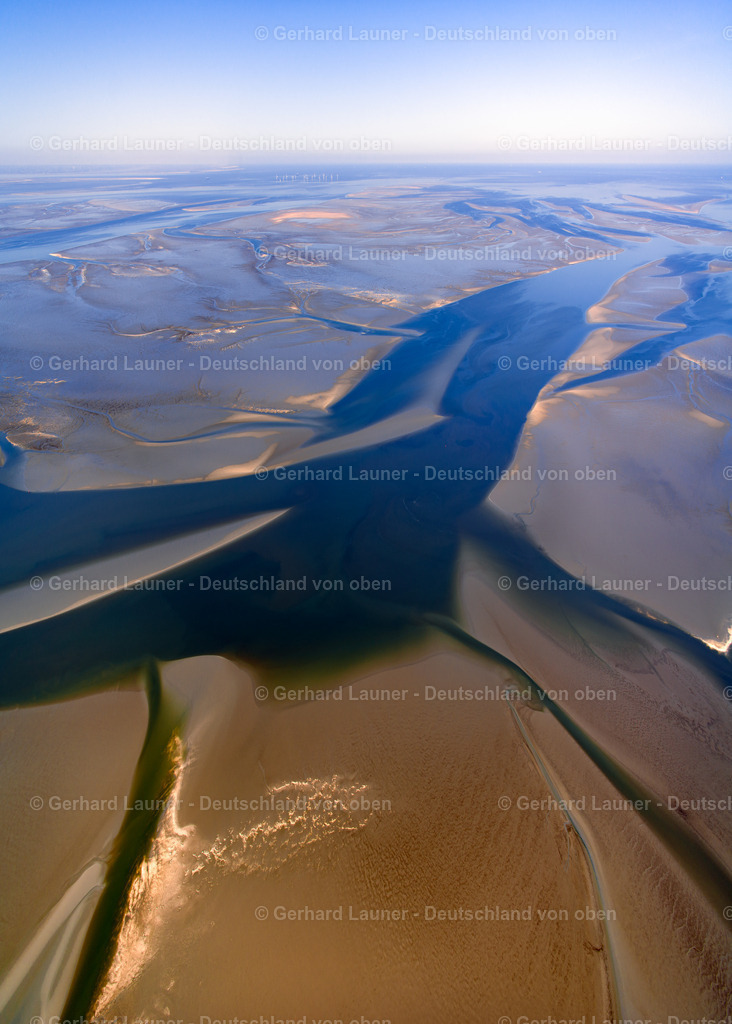 9101874 | Wattstrukturen im Nationalpark Hamburgisches Wattenmeer bei Neuwerk