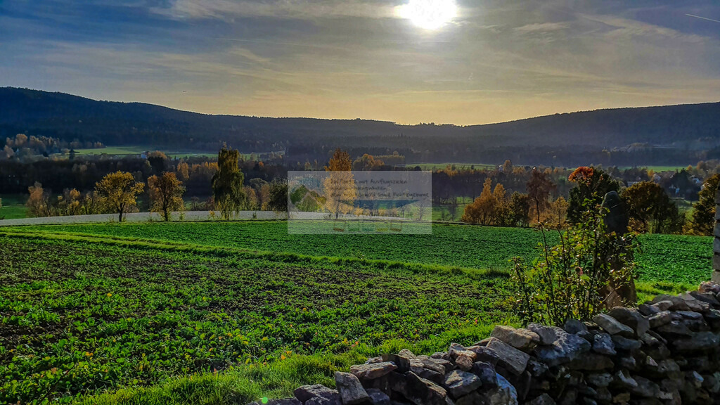 Sonnenuntergang an der Andreas Kapelle im Herbst | Impressionen rund um Hochfranken - Frankenwald - Fichtelgebirge - Realisiert mit Pictrs.com