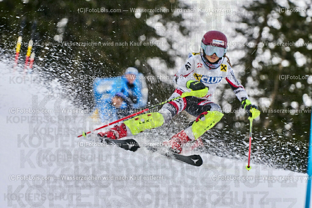 ALP1602_NWC-OAC-Slalom-I DGI_Hochkar_Paumann Franziska | (C)FotoLois.com, Alois Spandl, NWC+OAC-Schüler-Slalom 1 auf dem Hochkar, Sa 7. Jänner 2023.