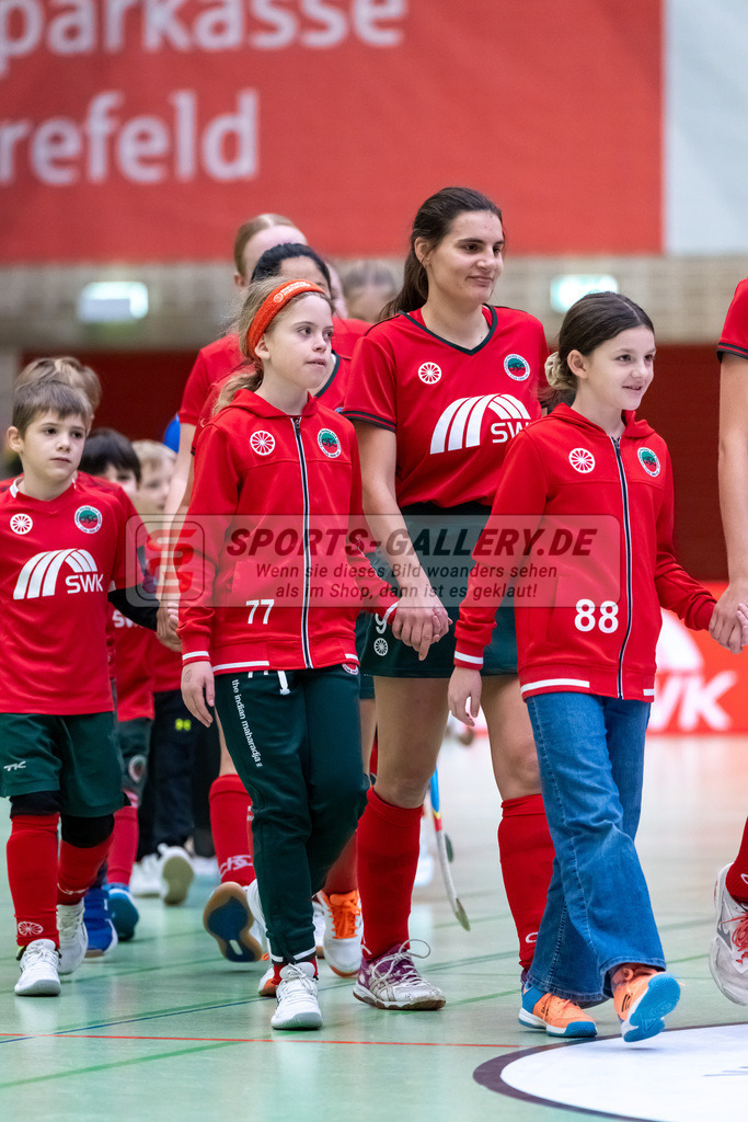 HK_20241214_100046 | 2. Bundesliga Halle Damen Crefelder HTC - DSD Düsseldorf am 14.12.2024 Halle Glockenpitz, Krefeld ,