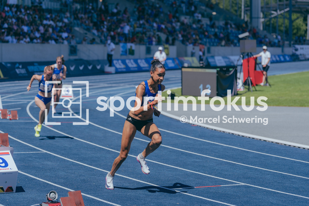 Deutsche Meisterschaften U20 / U16 2026 | Ria Liliane Röhm, SV Brackwede, 1647, 400-Meter-Lauf, Deutsche Meisterschaften der U20 &amp; U16 2026, Lohrheidestadion Bochum-Wattenscheid, 11.07.2026. Foto: Marcel Schwering / sportimfokus - Realisiert mit Pictrs.com