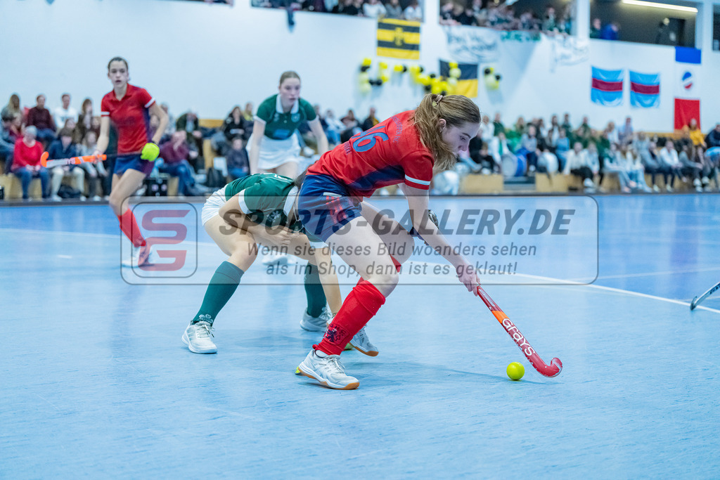 HK_20240303_109156 | Spiel um Platz 3 Deutsche Meisterschaft WU16 am 3.3.2024 Halle DHC, Düsseldorf ,