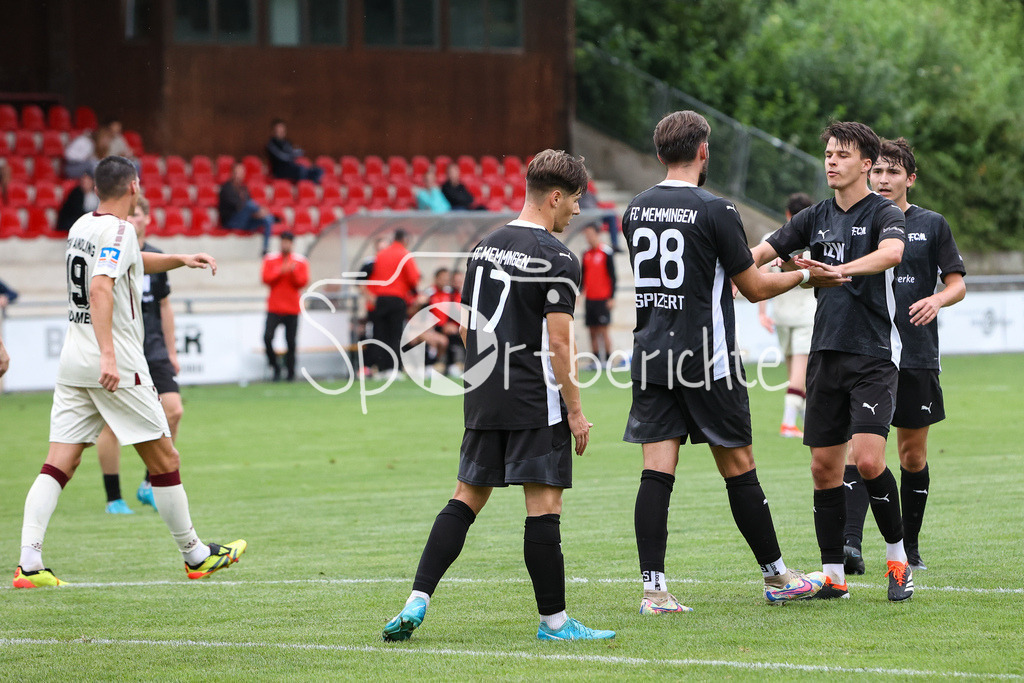 TSV Aindling - FC Memmingen | Jubel nach 0-1