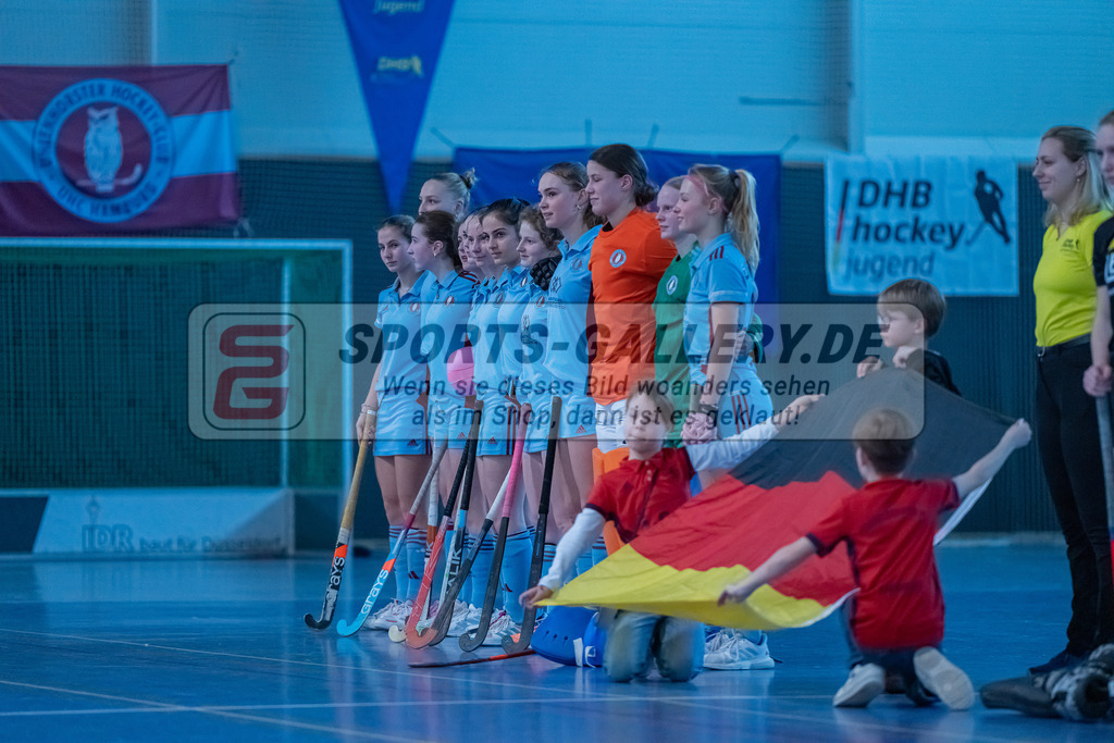 HK_20240303_109319 | Finale und Ehrungen Deutsche Meisterschaft WU16 am 3.3.2024 Hallo DHC, Düsseldorf ,