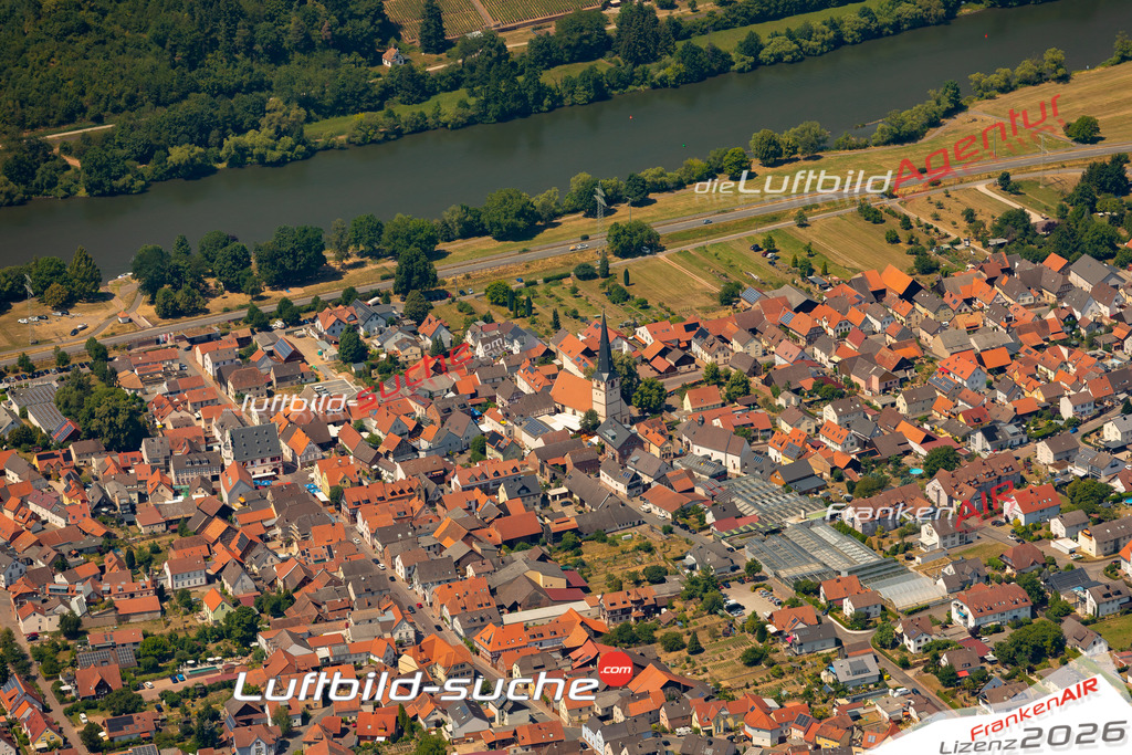 Das Luftbild zeigt :  Bürgstadt - Die Luftaufnahme wurde 2023 vom UL-Flugzeug aus erstellt ( keine Drohne ) - Hochauflösende Luftaufnahme - Für grossformatige Ausdrucke geeignet. Die Geschenkidee !Mit Lizenz und Bildrechte bestellbar