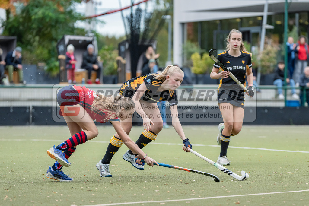 HK_20231022_105845 | Platz 3 Deutsche Meisterschaft Feld WU16 Berliner HC - Harvestehuder THC am 22.10.2023 DHC, Düsseldorf ,