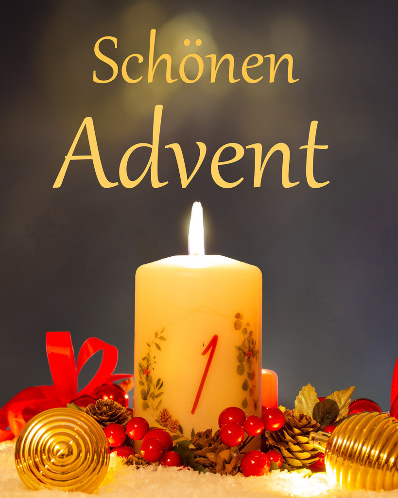 Adventsgrüße mit Kerze und Text SCHÖNEN ADVENT im empfohlenen Seitenverhältnis 4:5 für Instagram (digital nachbearbeitet) | Adventsgrüße mit Kerze und Text SCHÖNEN ADVENT im empfohlenen Seitenverhältnis 4:5 für Instagram (digital nachbearbeitet) - Realisiert mit Pictrs.com