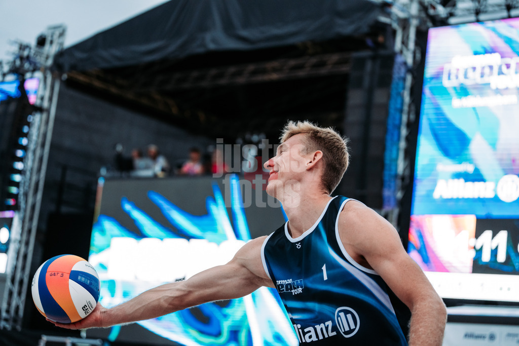 Beachvolleyball | Männer | Allianz German Beach Tour 2024 | Tourstop Kühlungsborn 2 | 17.08.2024 | Jonas Reinhardt