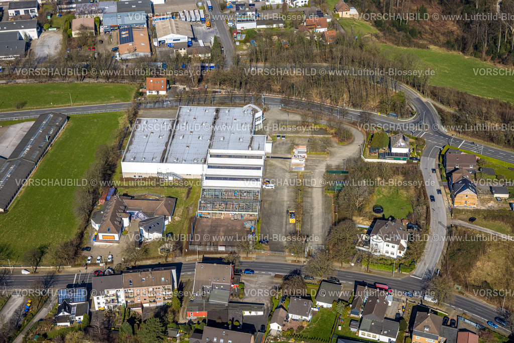 Heiligenhaus240301884 | Luftbild, Gewerbegebiet Pinner Straße, Firmengelände PST - professional support technologies gmbh, Hetterscheidt, Heiligenhaus, Ruhrgebiet, Nordrhein-Westfalen, Deutschland