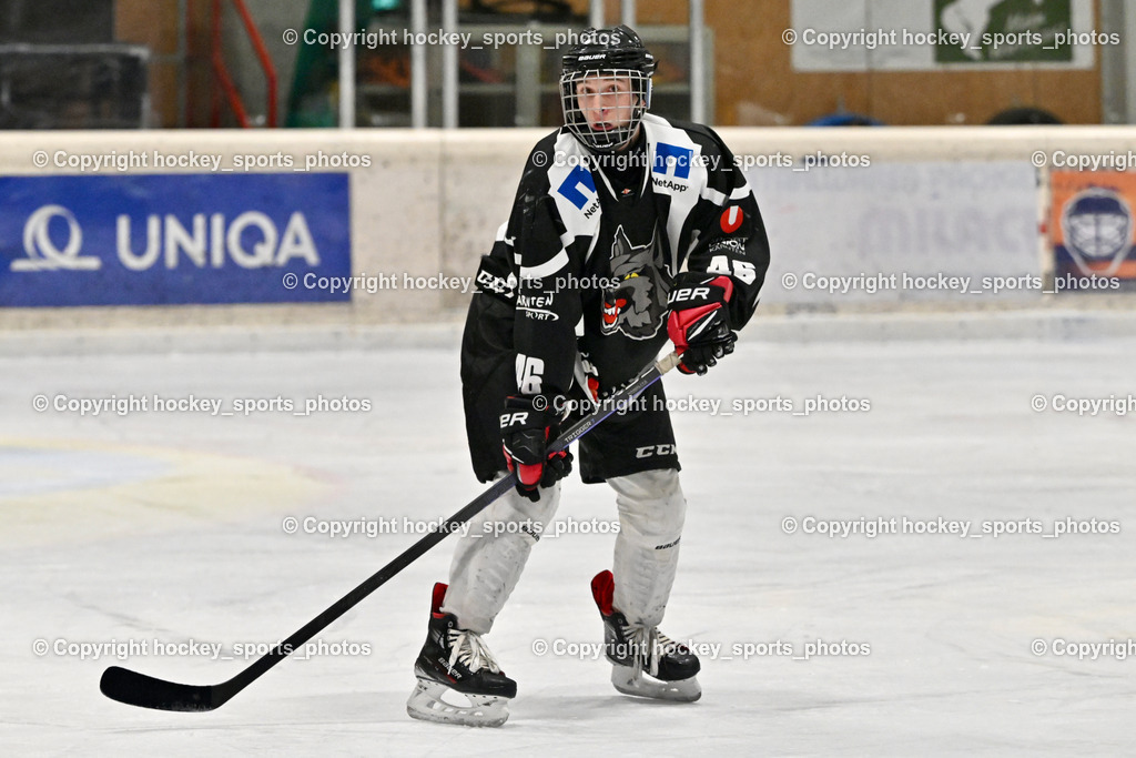 EC Tigers Paternion vs. Tarco Wölfe II | #46 Pirker Garcia Pablo Tarco Wölfe II, EC Tigers Paternion vs. Tarco Wölfe II, EC Tigers Paternion vs. Tarco Wölfe II am 19.12.2024 in Spittal an der Drau (Eissportzentrum Spittal), Austria, (Photo by Bernd Stefan)