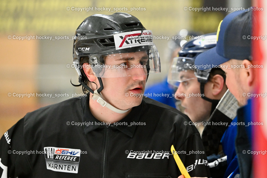 EC Tigers Paternion vs. EC Virgen 12.2.2023 | Wundschek Dominik Referee
