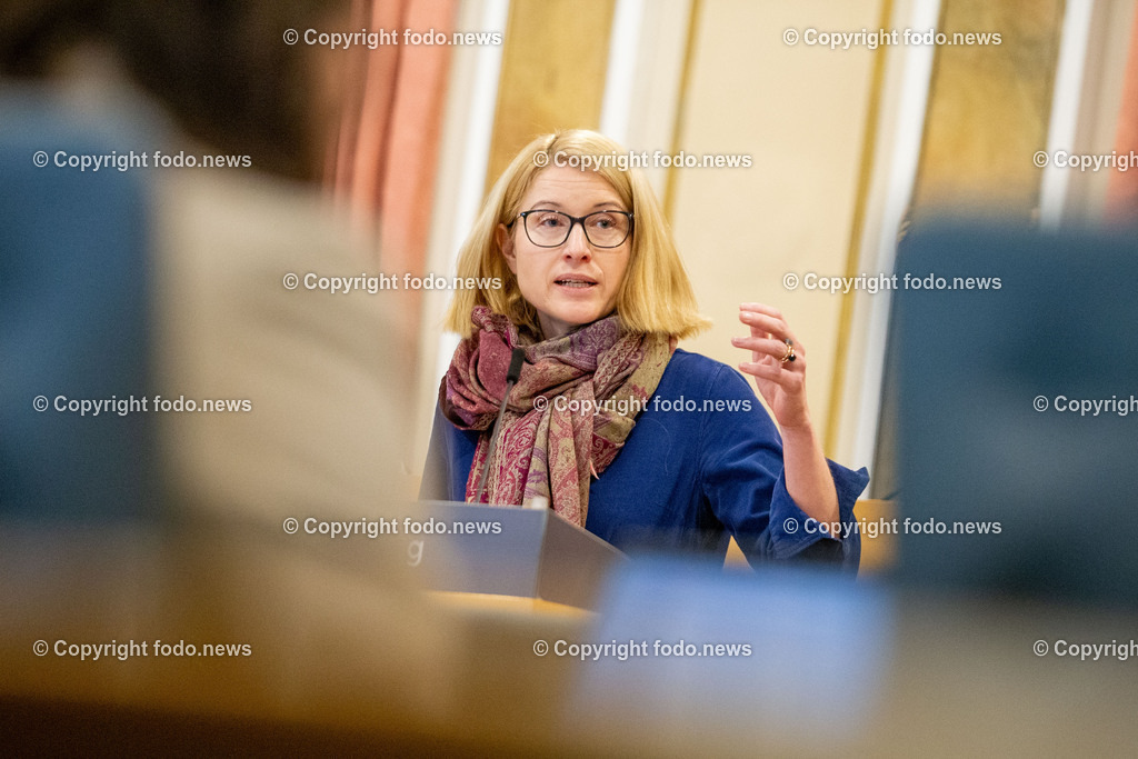 Landhaus Linz_ Promenade_ Landtagssitzung_ 03.04.2025-16 | 03.04.2025, Landhaus Linz AUT, Promenade, Landtagssitzung, im Bild LH-StvIn Christine Haberlander (VP)