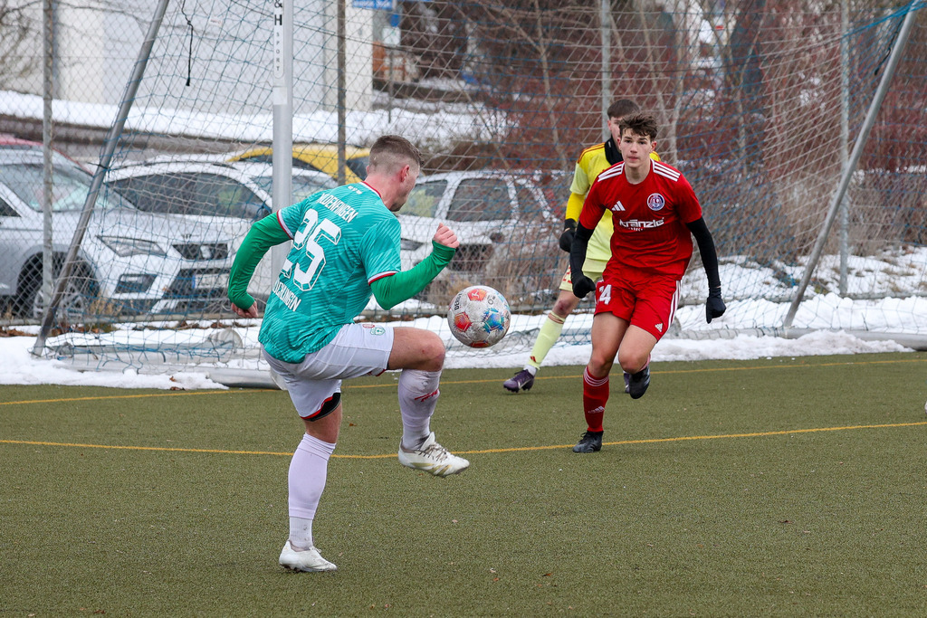 Heldenfingen-Buch_260131_8738 | SG Heldenfingen/Heuchlingen vs. TSV Buch, Fußball, Herren, Freundschaftsspiel, 2025/2026, 31.01.2026 in Söhnstetten, Kunstrasenplatz (Foto: Michael Bulling) - Realisiert mit Pictrs.com