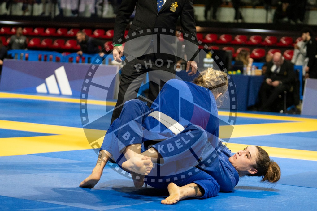20240119PBB1164 | Fighters compete during the IBJJF European Championship in Paris, France, on January 19, 2024.