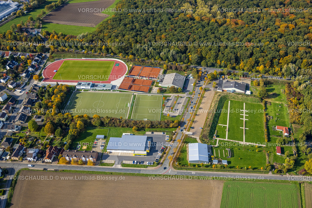 Hamm221003373 | Luftbild, HSC-Sportanlage, HSC 08 Hammer Sportclub, Fußballplätze, Tennisplätze, Bogensportzentrum, Rhynern, Hamm, Ruhrgebiet, Nordrhein-Westfalen, Deutschland