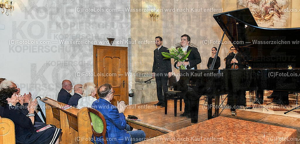 ALS0441_XXXIX-Chopin-Festival_Camerata Mozartiana_Wunder Ingolf | (C)FotoLois.com, Alois Spandl, Eröffnungskonzert in der Kartausenkirche mit Camerata Mozartiana unter Dirigent Daniel Auner, Janusz Olejniczak (Klavier), Natalia Rehling (Klavier), Kompnistin Johanna Doderer und Ingolf Wunder (Klavier), Fr 4. August 2023  . August 2023.