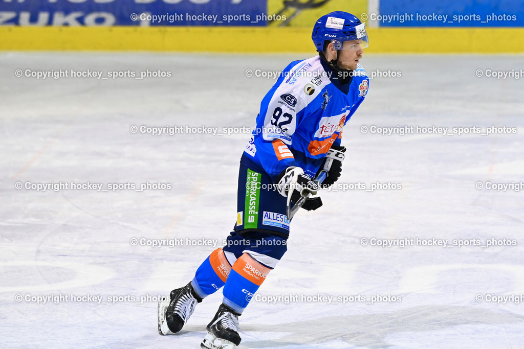 ESC Steindorf vs. ESV Ferlach  | #92 Ratz Patrick ESC Steindorf, ESC Steindorf vs. ESV Ferlach , ESC Steindorf vs. ESV Ferlach  am 15.02.2026 in Steindorf (Ossiachersee Halle), Austria, (Photo by Bernd Stefan)