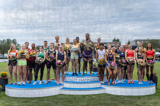 Multisport Event; Ratingen, 28.06.2026 | RATINGEN, GERMANY - JUNE 28, 2026 : The competitors of the Multisport Event at Stadion Ratingen on June 28, 2026 in Ratingen, Germany.