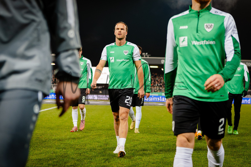 2. Bundesliga, Saison 2025/26, 15. Spieltag: SC Preußen Münster - Hannover 96 | Münster, 05.12.2025: 2. Bundesliga, 15. Spieltag, SC Preußen Münster gegen Hannover 96 im LVM-Preußenstadion in Münster. Foto: sportfotografie.ms | Markus Paletta - Realisiert mit Pictrs.com