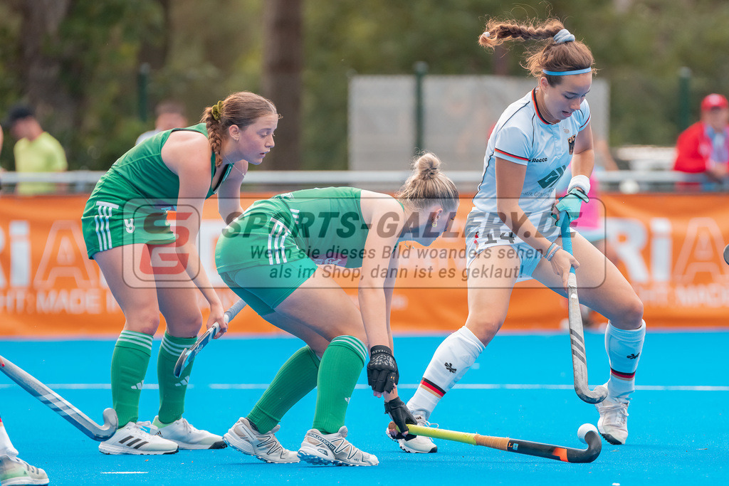 HK_20230713_102179 | Euro Hockey WU18 Germany vs Ireland Championship Girls &amp; Boys am 13.7.2023 CHTC , Krefeld ,
