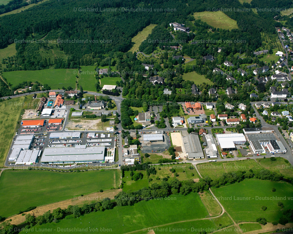 2610498 | Herborn HöRBACH 09.06.2006 Industrie- und Gewerbegebiet  in Hörbach im Bundesland Hessen, Deutschland // Industrial and commercial area  in Hörbach in the state Hesse, Germany Foto: Gerhard Launer