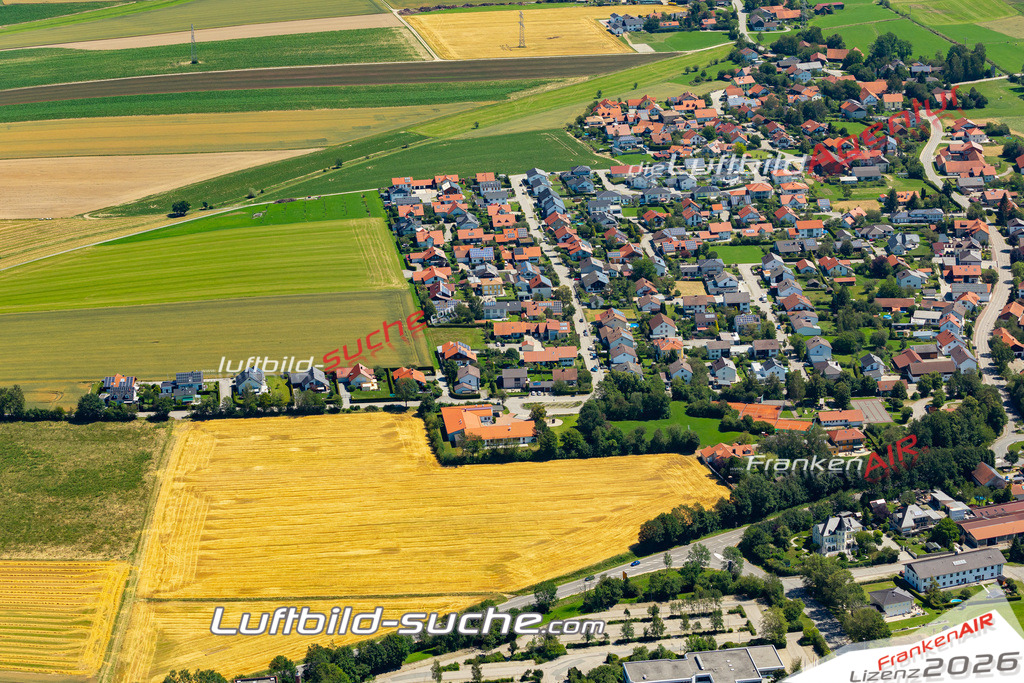 Aktuelles Luftbild von Aich Bodenkirchen - Die Luftaufnahme wurde 2022 mittels UL-Flugzeug erstellt ( keine Drohne ) - hochauflösende Kamera-Systeme von  Canon -Beste Qualität - Für grossformatige Ausdrucke geeignet. Die Geschenkidee !